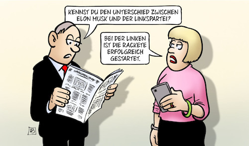 Racketenstart Racketenstart