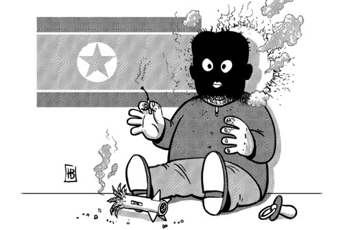 Raketenstart Nordkorea Raketenstart Nordkorea