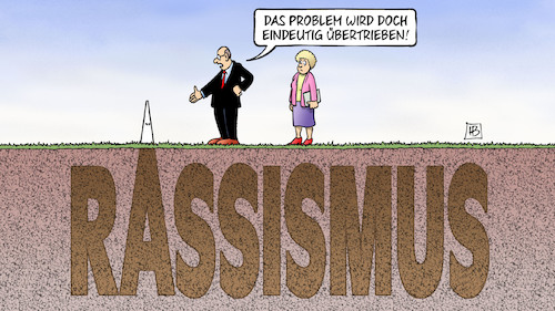 Rassismus-Spitze Rassismus-Spitze