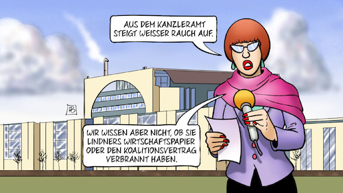 Rauch im Kanzleramt Rauch im Kanzleramt