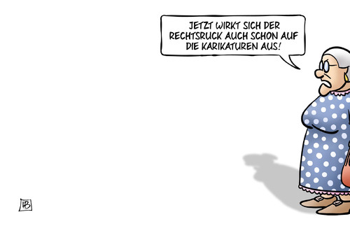 Cartoon: Rechtsruck (medium) by Harm Bengen tagged rechtsruck,karikaturen,zeitungen,afd,partei,landtagswahlen,rechtsradikal,deutschland,susemil,harm,bengen,cartoon,karikatur,rechtsruck,karikaturen,zeitungen,afd,partei,landtagswahlen,rechtsradikal,deutschland,susemil,harm,bengen,cartoon,karikatur