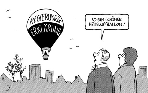 Regierungserklärung Regierungserklärung