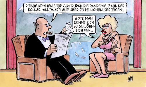 Reiche in der Pandemie Reiche in der Pandemie