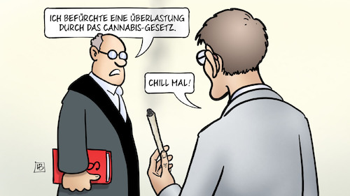 Richter und Cannabis Richter und Cannabis