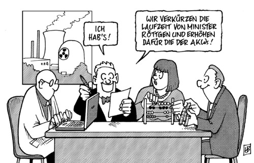 Röttgens Laufzeit Röttgens Laufzeit