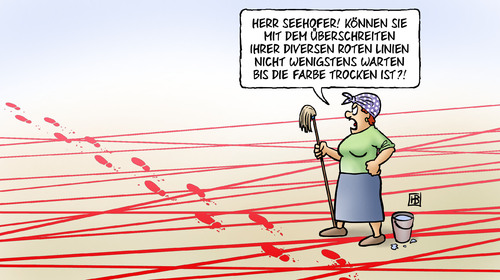 Rote Linien