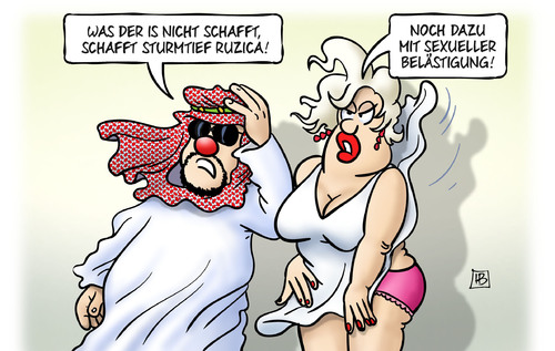 Cartoon: Ruzica (medium) by Harm Bengen tagged is,sturmtief,ruzica,wetter,sturm,orkan,wind,marilyn,monroe,kostuem,scheich,sexuelle,belaestigung,fasching,karneval,umzug,umzuege,harm,bengen,cartoon,karikatur,is,sturmtief,ruzica,wetter,sturm,orkan,wind,marilyn,monroe,kostuem,scheich,sexuelle,belaestigung,fasching,karneval,umzug,umzuege,harm,bengen,cartoon,karikatur