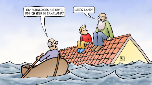 Saarland-Hochwasser Saarland-Hochwasser