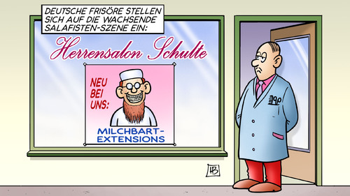 Salafisten-Zunahme Salafisten-Zunahme