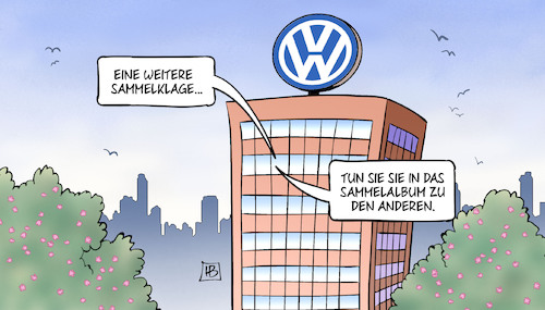 Cartoon: Sammelklage (medium) by Harm Bengen tagged sammelklage,vw,sammelalbum,gericht,prozess,dieselskandal,abgasmanipulationen,harm,bengen,cartoon,karikatur,sammelklage,vw,sammelalbum,gericht,prozess,dieselskandal,abgasmanipulationen,harm,bengen,cartoon,karikatur