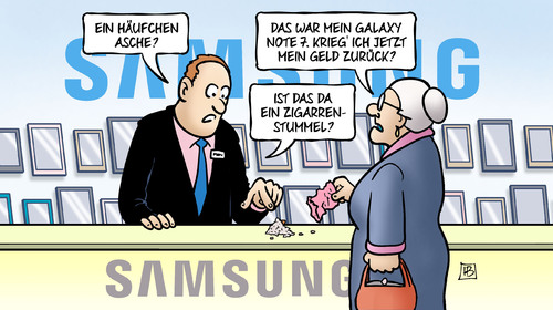 Samsung-Asche Samsung-Asche
