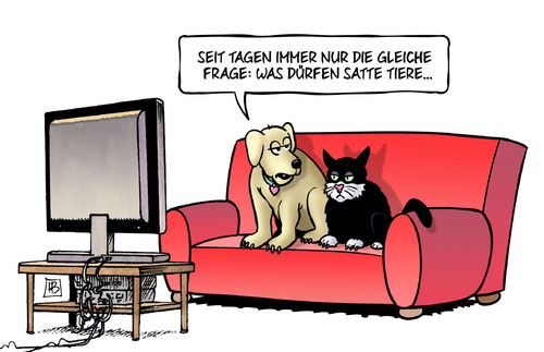 Satte Tiere Satte Tiere