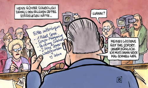Schabowskis Zettel Schabowskis Zettel