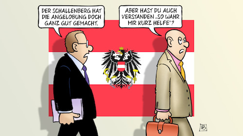 Schallenberg-Angelobung Schallenberg-Angelobung