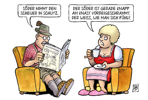 Scheuer und Söder Scheuer und Söder