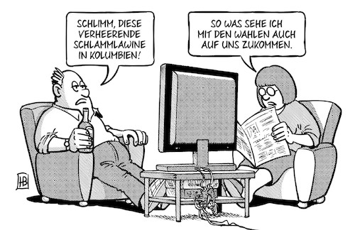 Schlammlawine