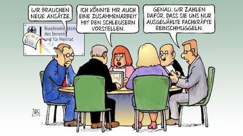 Schleuser und Fachkräfte Schleuser und Fachkräfte