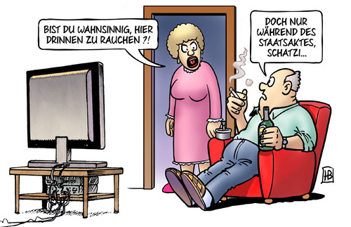 Cartoon: Schmidt-Staatsakt (medium) by Harm Bengen tagged helmut,schmidt,staatsakt,beisetzung,beerdigung,bundeskanzler,rauchen,tv,harm,bengen,cartoon,karikatur,helmut,schmidt,staatsakt,beisetzung,beerdigung,bundeskanzler,rauchen,tv,harm,bengen,cartoon,karikatur