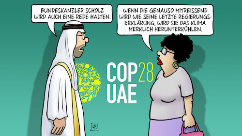 Scholz auf COP28 Scholz auf COP28