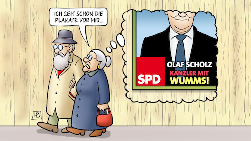 Scholz mit Wumms Scholz mit Wumms
