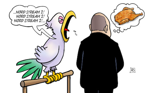 Scholz und Nord Stream 2