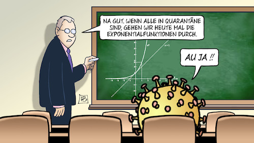 Cartoon: Schul-Quarantäne (medium) by Harm Bengen tagged schule,quarantäne,exponentialfunktionen,lehrer,corona,virus,lernen,mathematik,tafel,harm,bengen,cartoon,karikatur,schule,quarantäne,exponentialfunktionen,lehrer,corona,virus,lernen,mathematik,tafel,harm,bengen,cartoon,karikatur