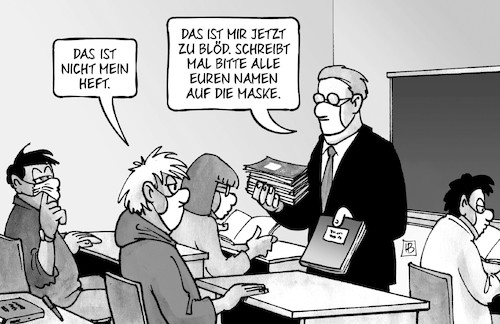 Schulen und Masken