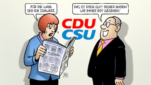 Schwarz und Rot-Sehen Schwarz und Rot-Sehen