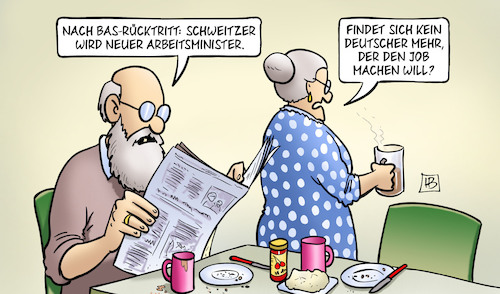 Schweitzer Arbeitsminister