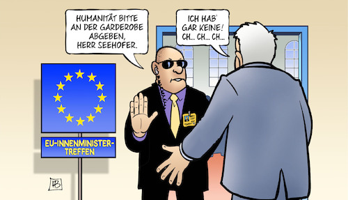 Seehofers Humanität Seehofers Humanität