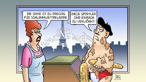 Seine zu dreckig Seine zu dreckig