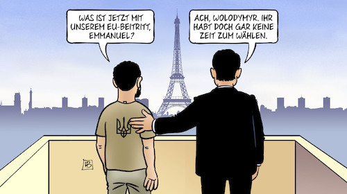 Selenskyj bei Macron Selenskyj bei Macron