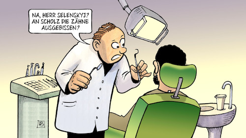 Selenskyjs Zähne Selenskyjs Zähne
