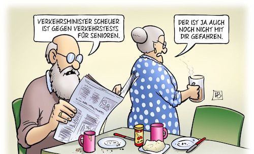Senioren-Verkehrstests Senioren-Verkehrstests