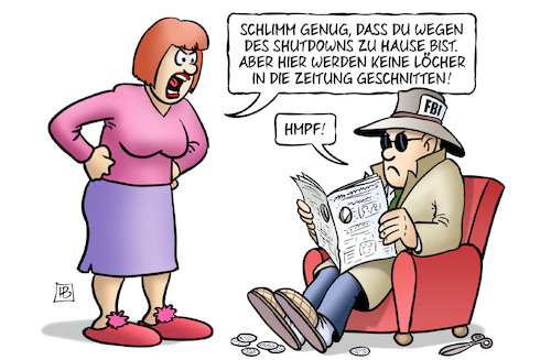 Shutdown und FBI Shutdown und FBI