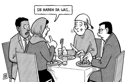 Sie haben da was... Sie haben da was...