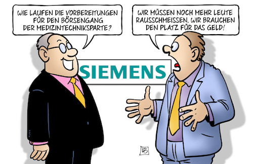 Siemens und Börse