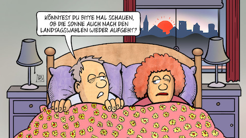 Sonnenaufgang nach der Wahl Sonnenaufgang nach der Wahl