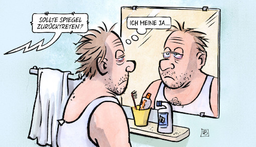 Spiegel-Rücktritt Spiegel-Rücktritt