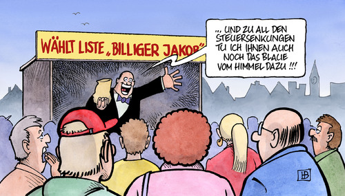 Steuersenkungsversprechen Steuersenkungsversprechen