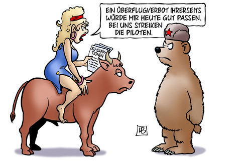 Streik und Flugverbot Streik und Flugverbot