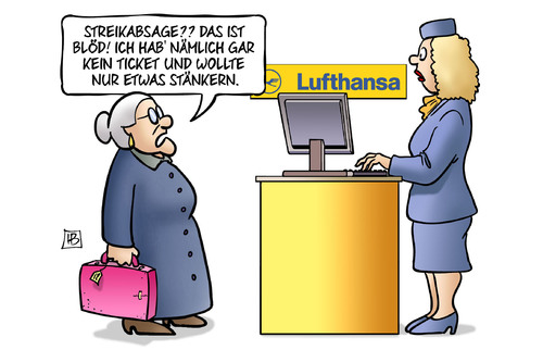 Streikabsage Streikabsage