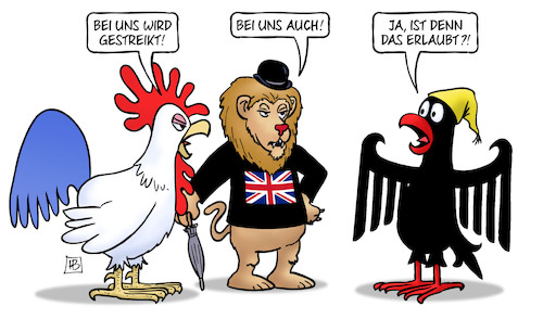 Streiks England Frankreich Streiks England Frankreich