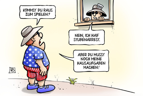 Cartoon: Stubenarrest (medium) by Harm Bengen tagged spielen,kinder,stubenarrest,hausaufgaben,selektorenliste,selektoren,liste,nsa,bnd,geheimdienste,skandal,affaere,harm,bengen,cartoon,karikatur,spielen,kinder,stubenarrest,hausaufgaben,selektorenliste,selektoren,liste,nsa,bnd,geheimdienste,skandal,affaere,harm,bengen,cartoon,karikatur