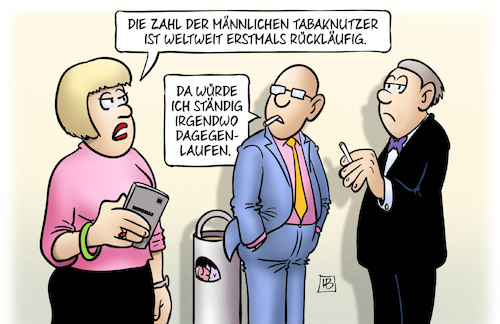 Tabaknutzer-Rückgang Tabaknutzer-Rückgang