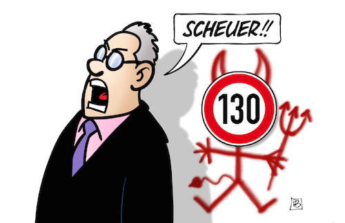 Tempolimit und Scheuer Tempolimit und Scheuer