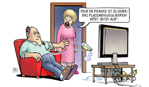 Tour zu Ende Tour zu Ende