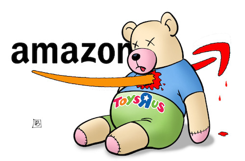 Cartoon: Toys R Us (medium) by Harm Bengen tagged toysrus,spielzeug,baer,teddy,amazon,wirtswchaft,pleite,insolvenz,mord,harm,bengen,cartoon,karikatur,toysrus,spielzeug,baer,teddy,amazon,wirtswchaft,pleite,insolvenz,mord,harm,bengen,cartoon,karikatur