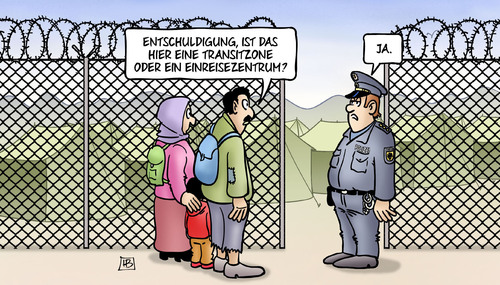 Transit oder Einreise - Version1 Transit oder Einreise - Version1