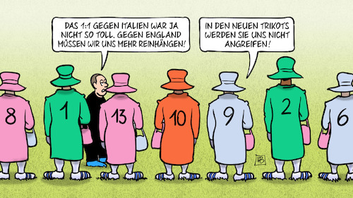 Trikots gegen England Trikots gegen England